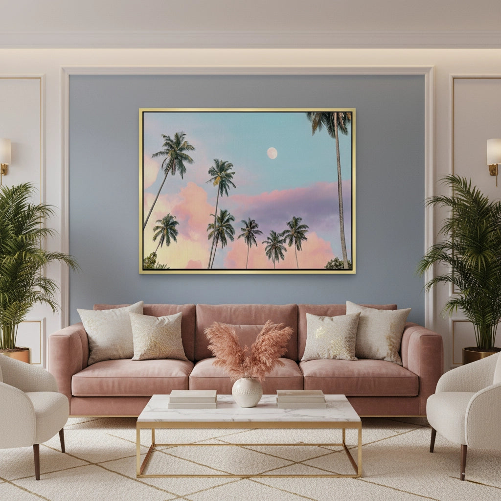 2Tropical Moon - Canvas