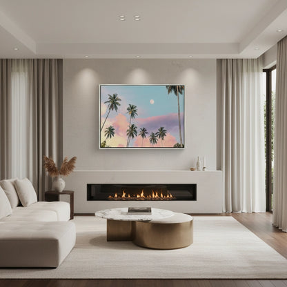 Tropical Moon - Canvas