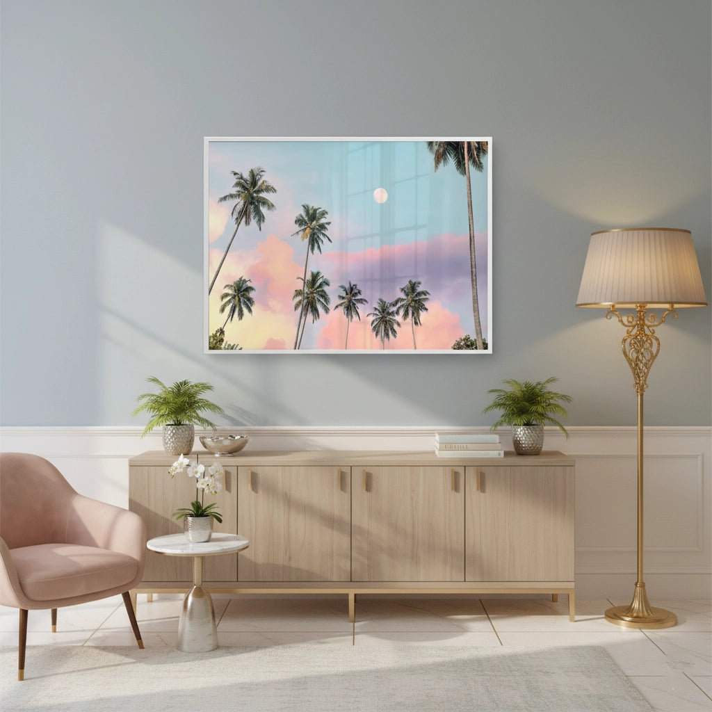 Tropical Moon - Fine Art - Jasmineart.ae