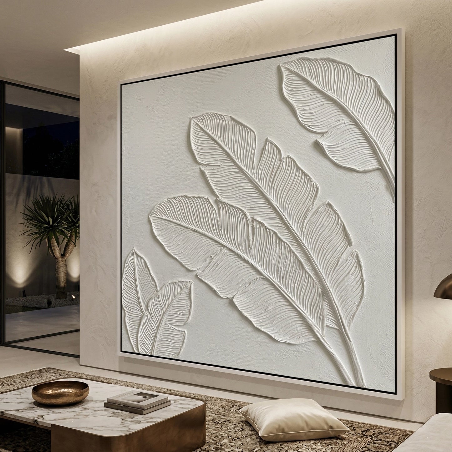 2Tropical Palm Leaf #TPL9646