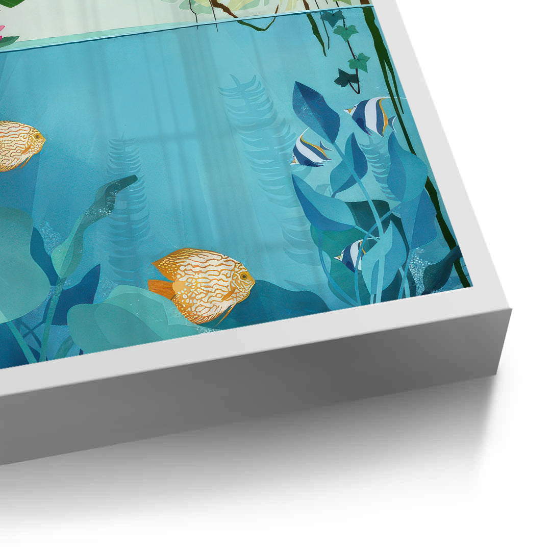 2Tropical Wildlife Above and Below - Fine Art