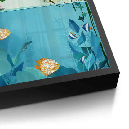 Tropical Wildlife Above and Below - Fine Art