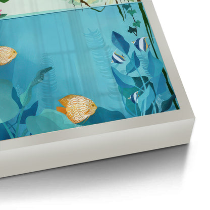 Tropical Wildlife Above and Below - Fine Art