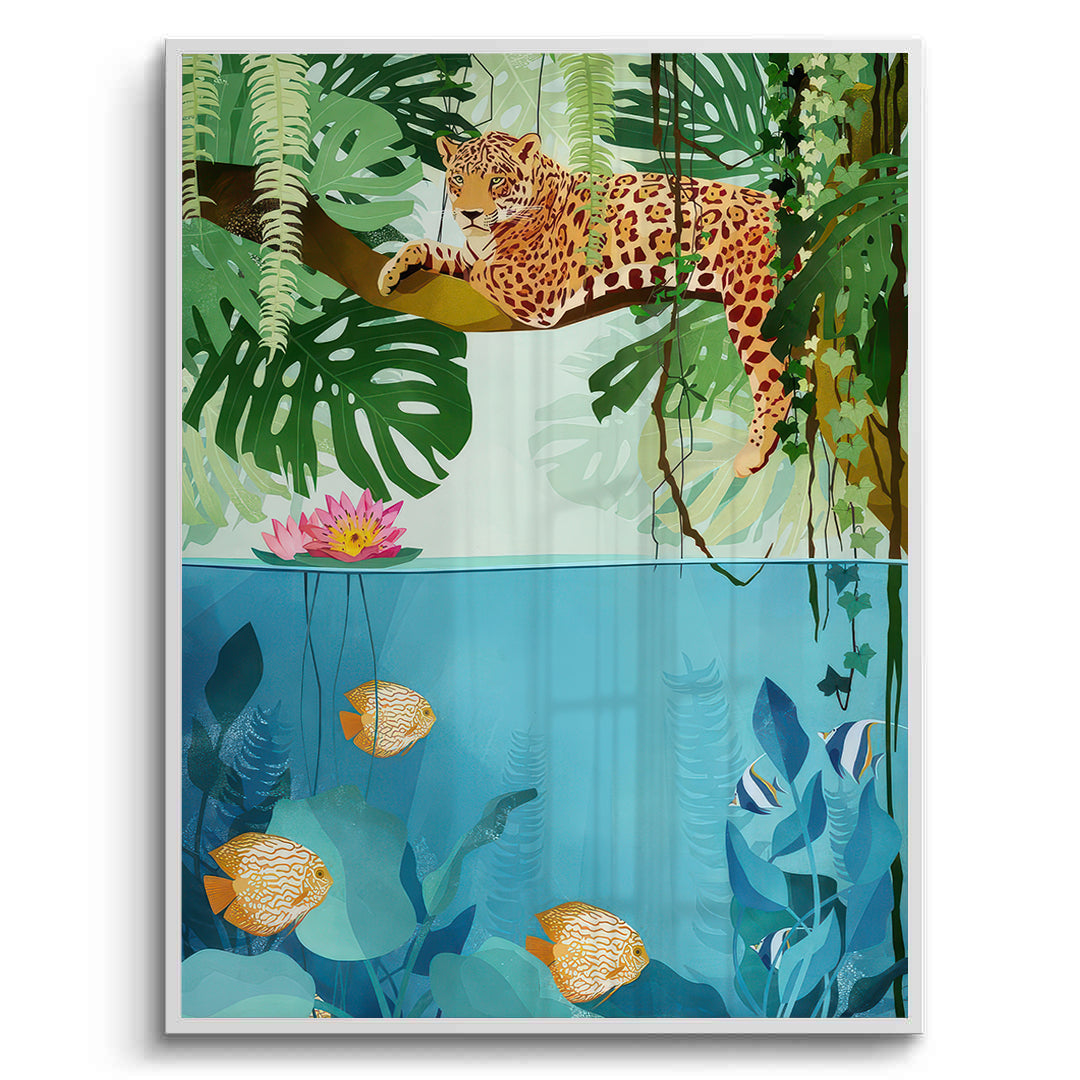 2Tropical Wildlife Above and Below - Fine Art