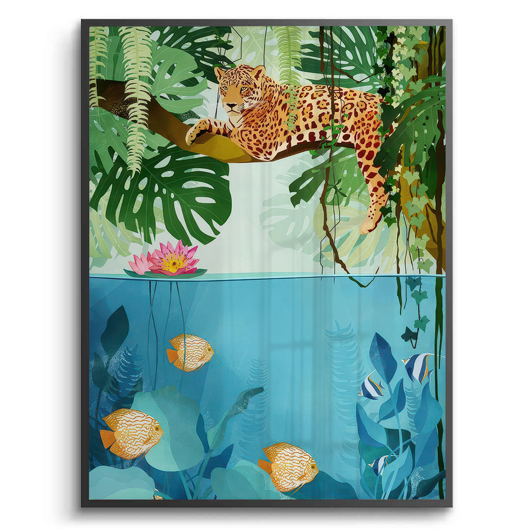 2Tropical Wildlife Above and Below - Fine Art