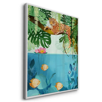 Tropical Wildlife Above and Below - Fine Art