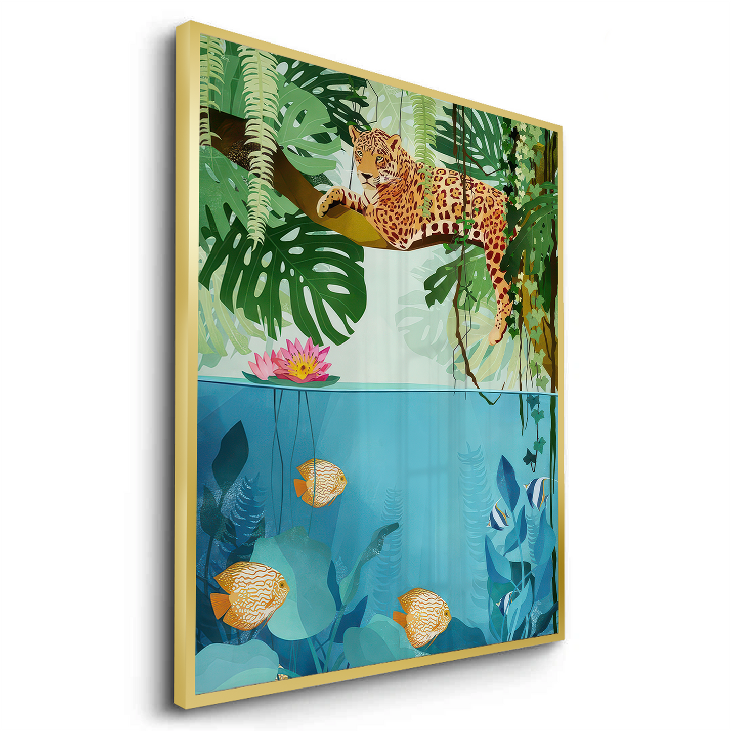 2Tropical Wildlife Above and Below - Fine Art