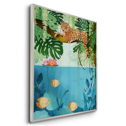 Tropical Wildlife Above and Below - Fine Art