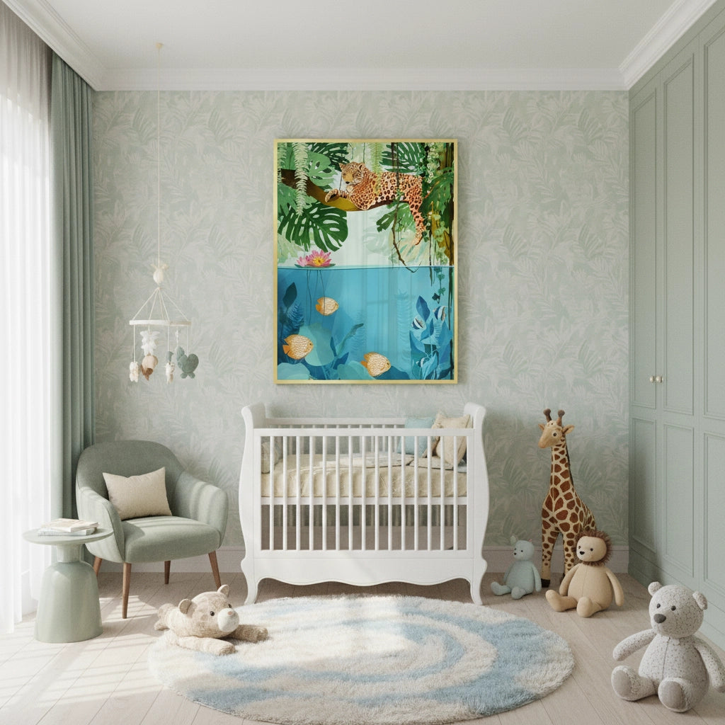 2Tropical Wildlife Above and Below - Fine Art