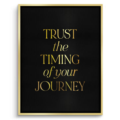 Trust the Timing - Canvas