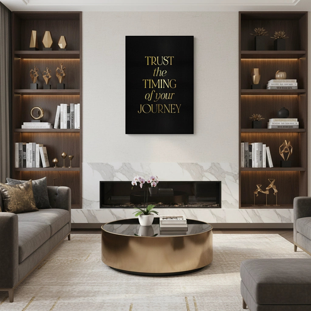 Trust the Timing - Canvas