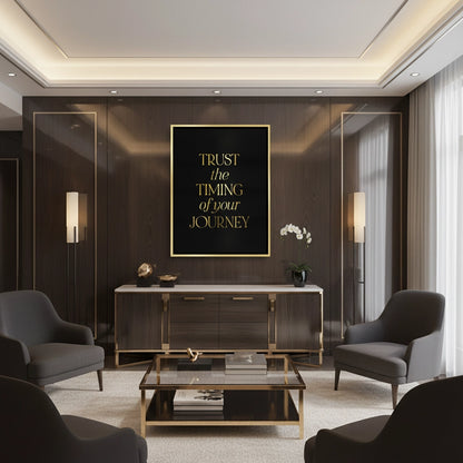 Trust the Timing - Canvas