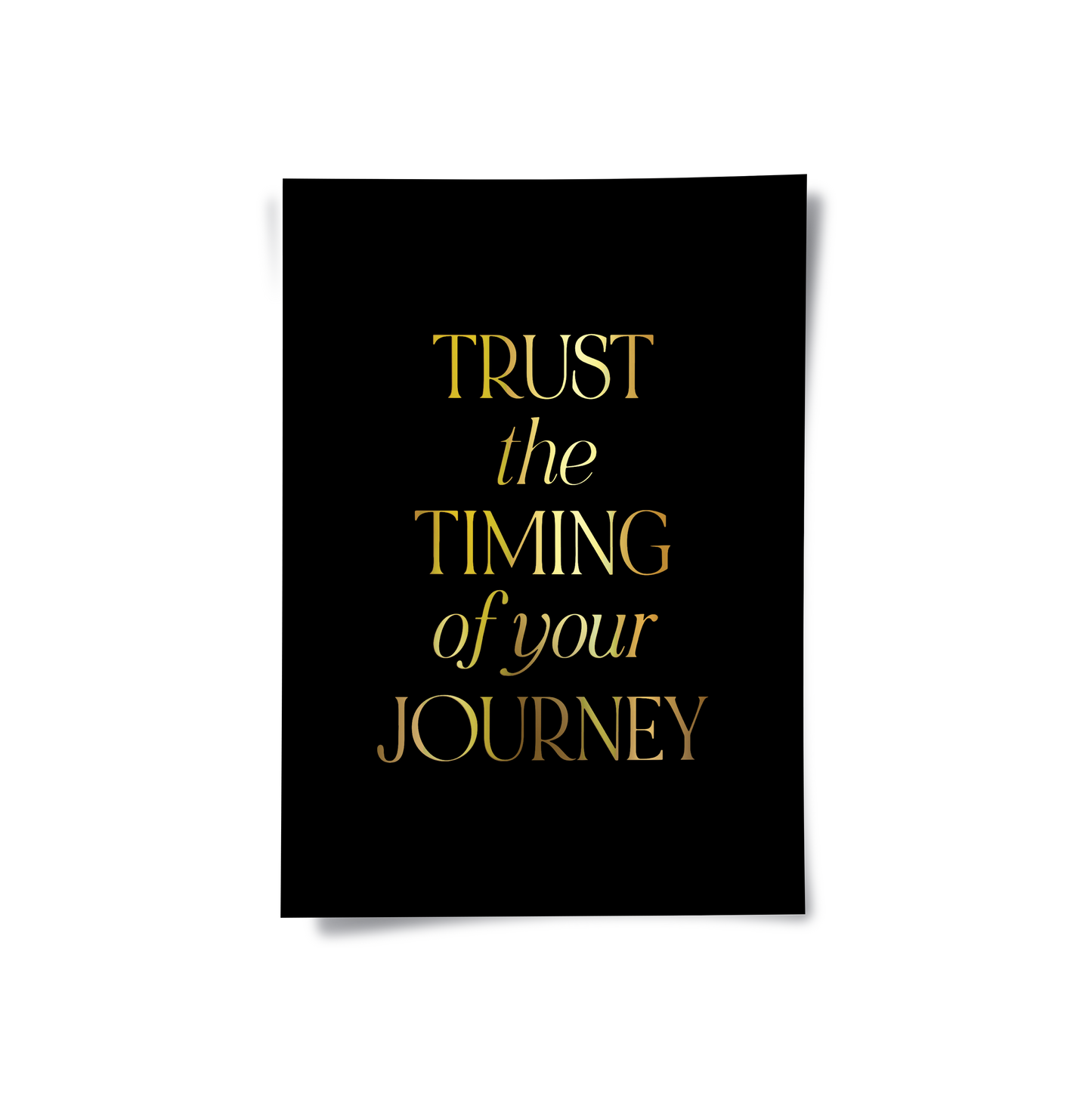 2Trust the Timing - Poster