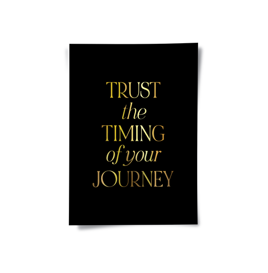 Trust the Timing - Poster