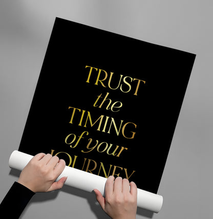 Trust the Timing - Poster