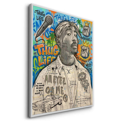 Tupac Shakur Graffiti - Fine Art