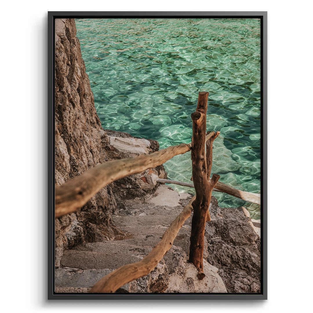 2Turquoise Sea - Canvas