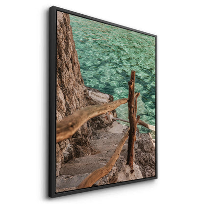 Turquoise Sea - Canvas