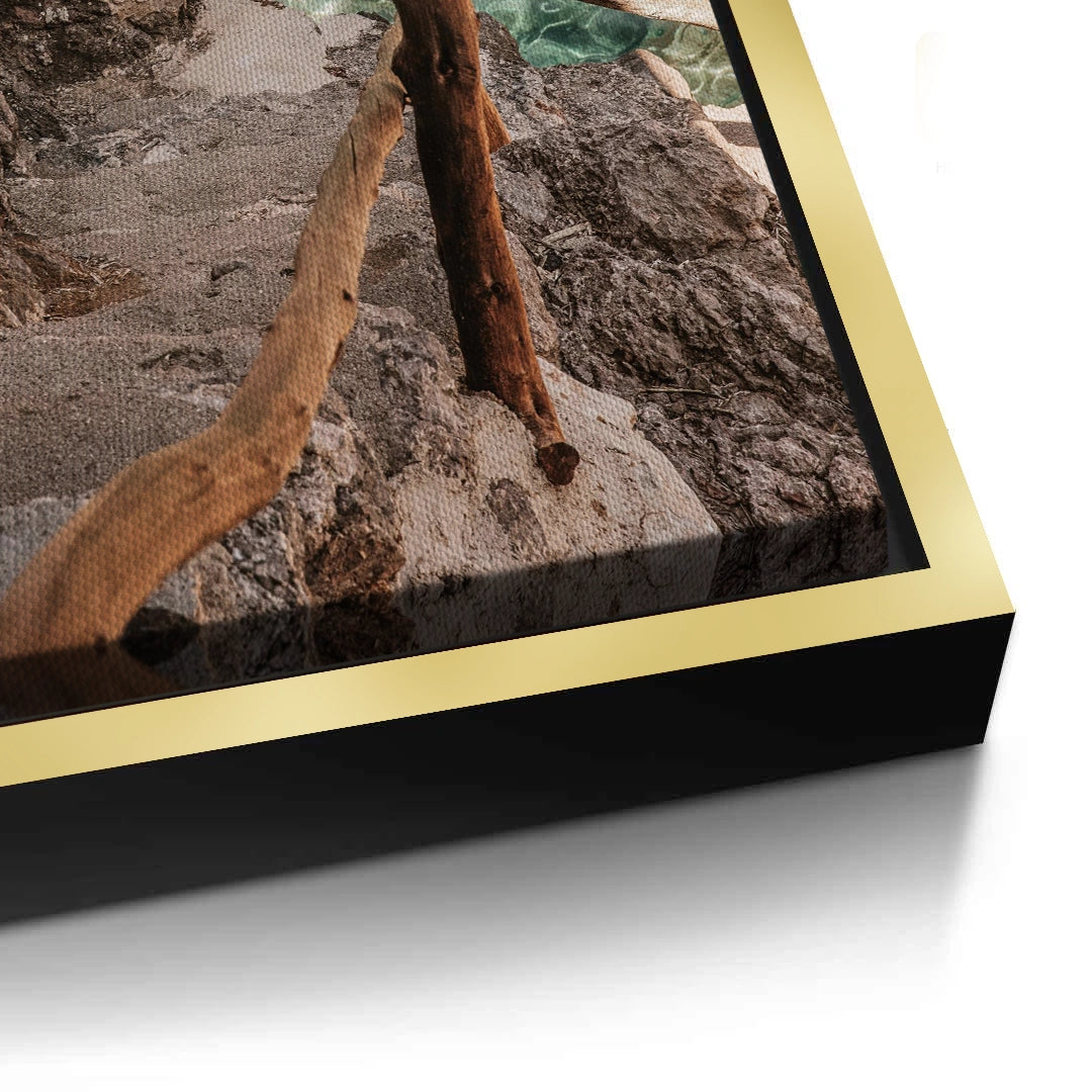 2Turquoise Sea - Canvas