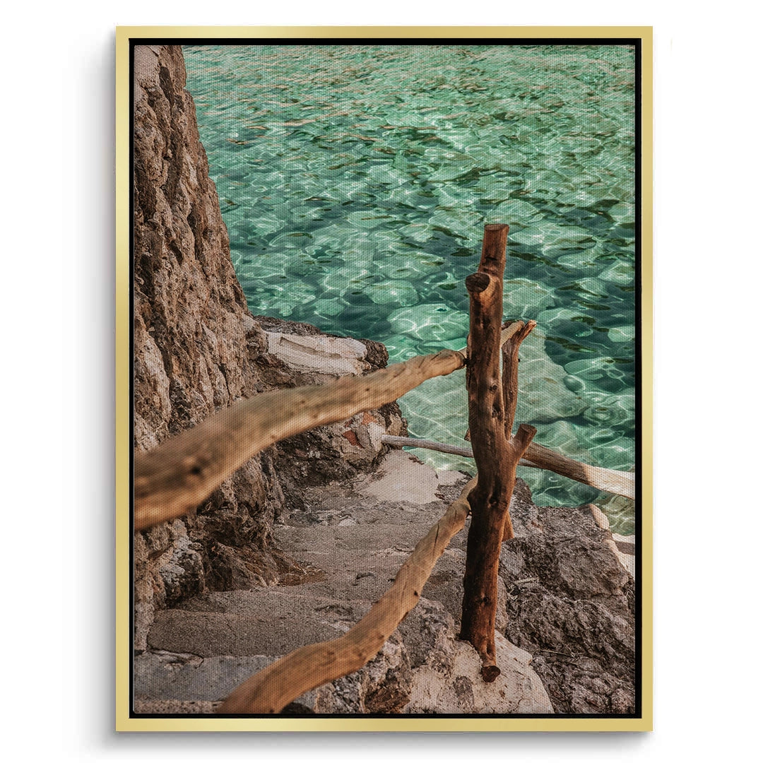 2Turquoise Sea - Canvas