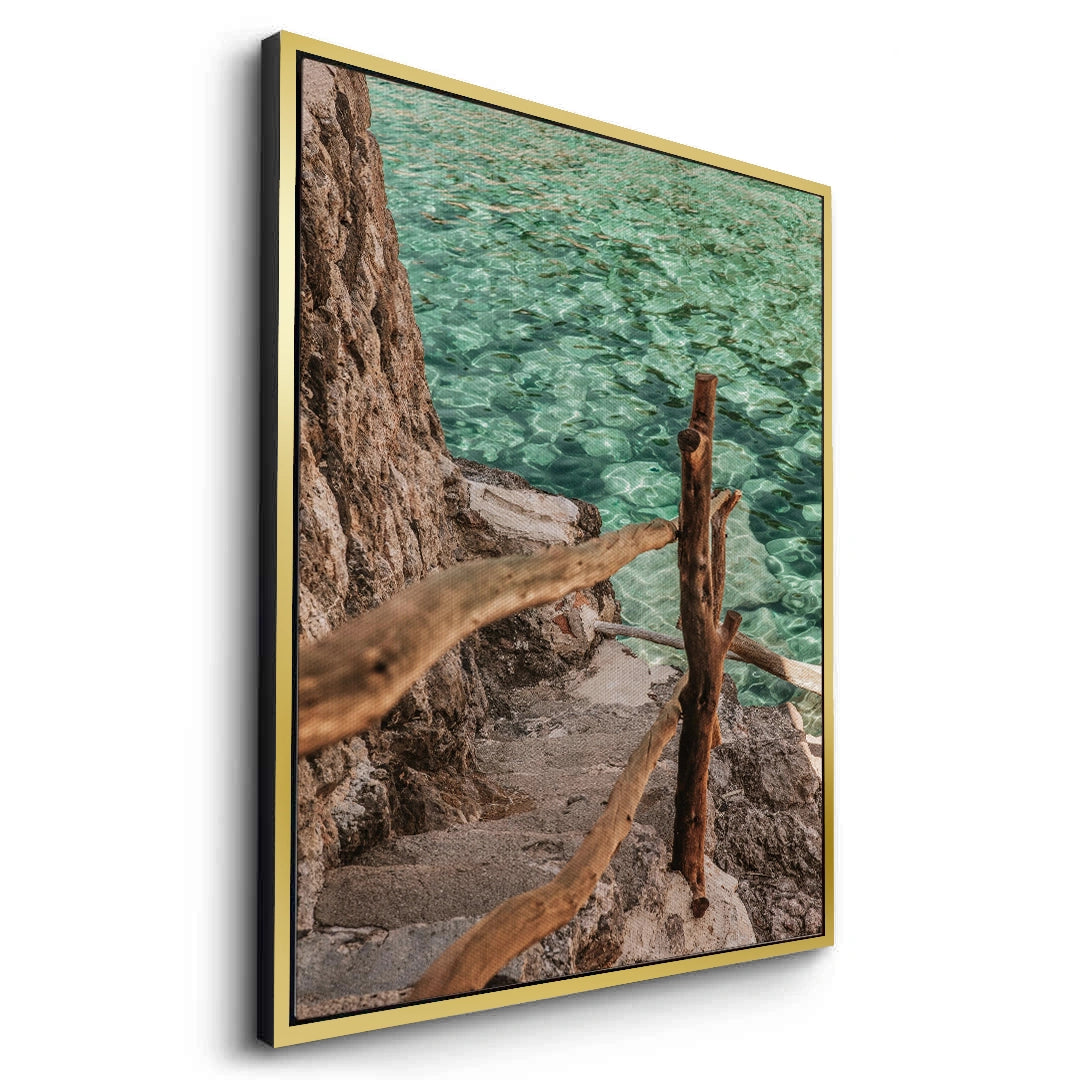 2Turquoise Sea - Canvas