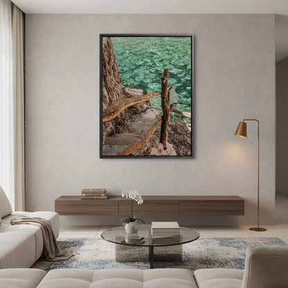 Turquoise Sea - Canvas