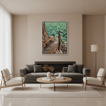 Turquoise Sea - Canvas