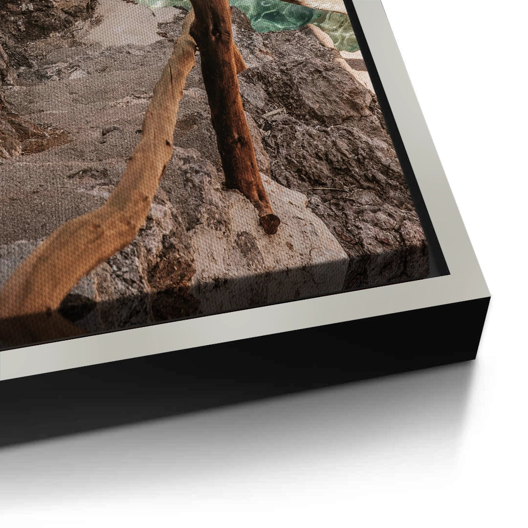 2Turquoise Sea - Canvas