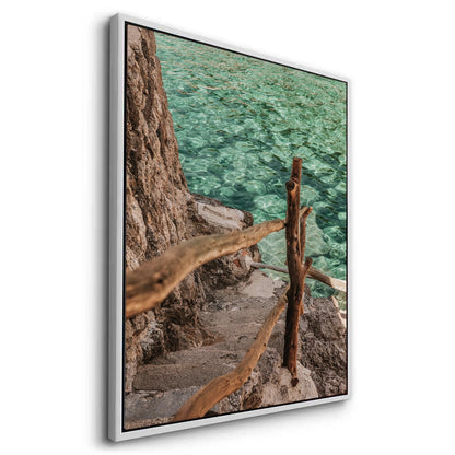 Turquoise Sea - Canvas