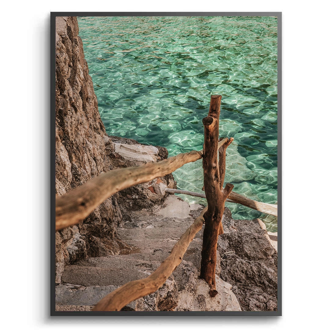 2Turquoise Sea - Fine Art