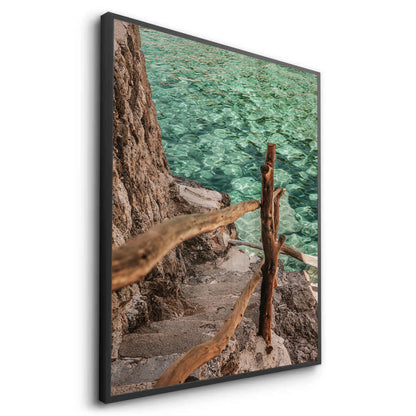 Turquoise Sea - Fine Art