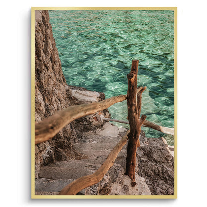 Turquoise Sea - Fine Art