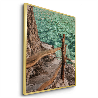 Turquoise Sea - Fine Art