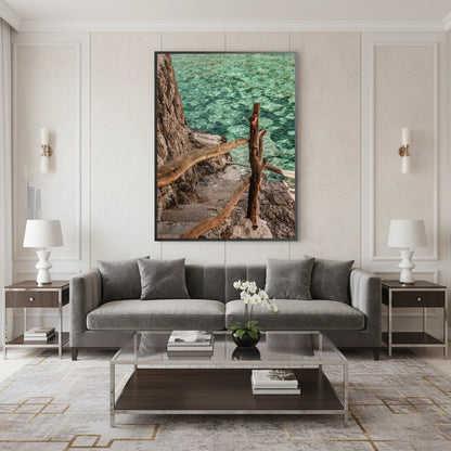 Turquoise Sea - Fine Art