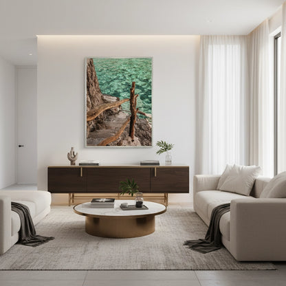 Turquoise Sea - Fine Art