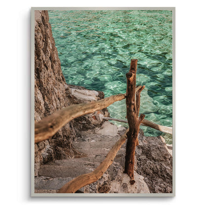 Turquoise Sea - Fine Art