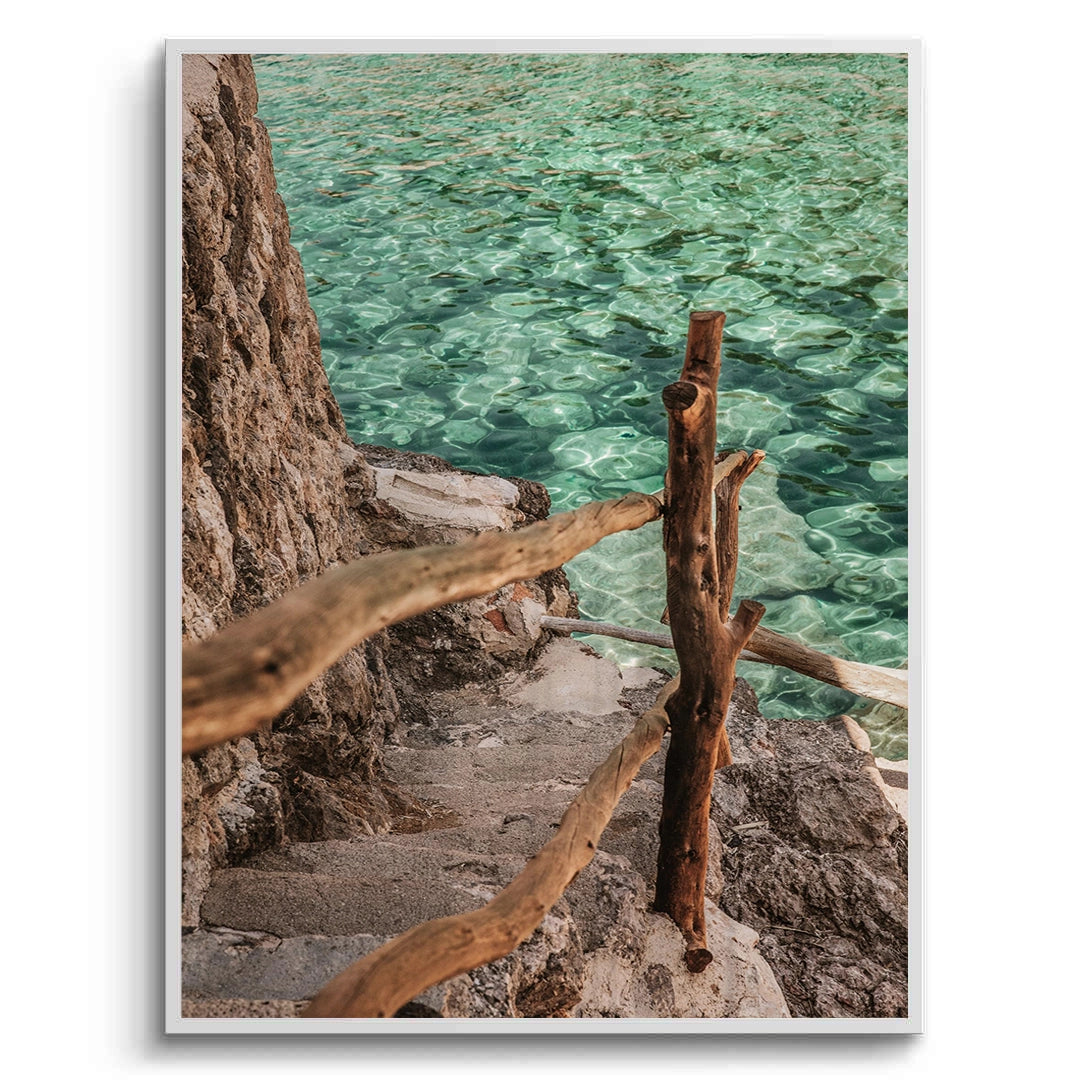 2Turquoise Sea - Fine Art