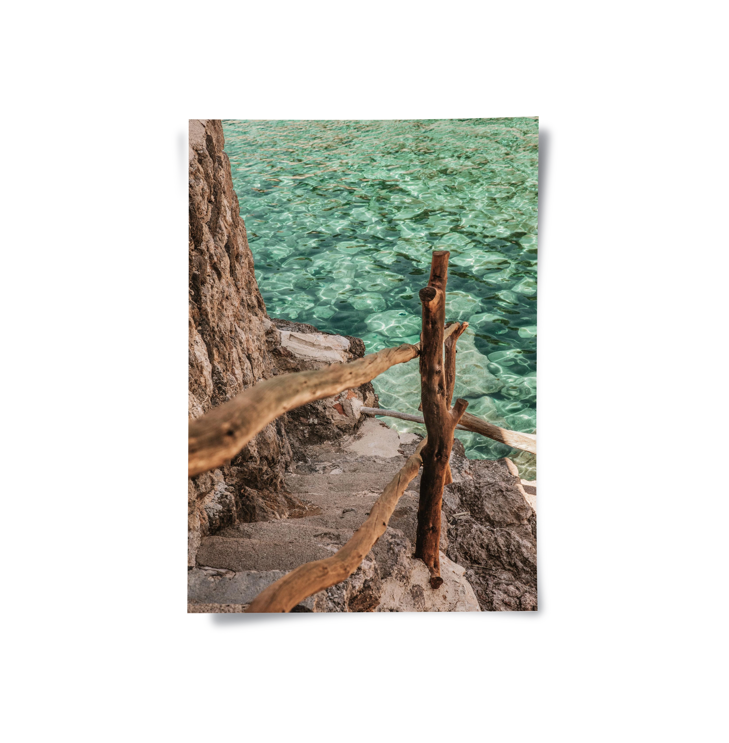 2Turquoise Sea - Poster