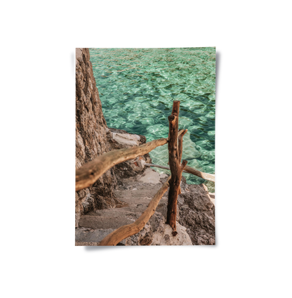 Turquoise Sea - Poster