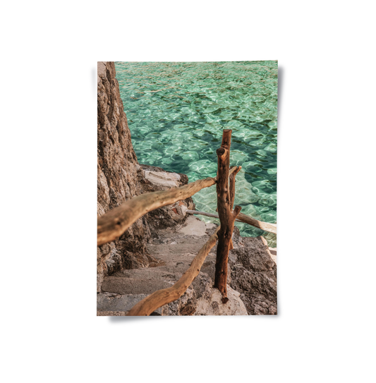 Turquoise Sea - Poster