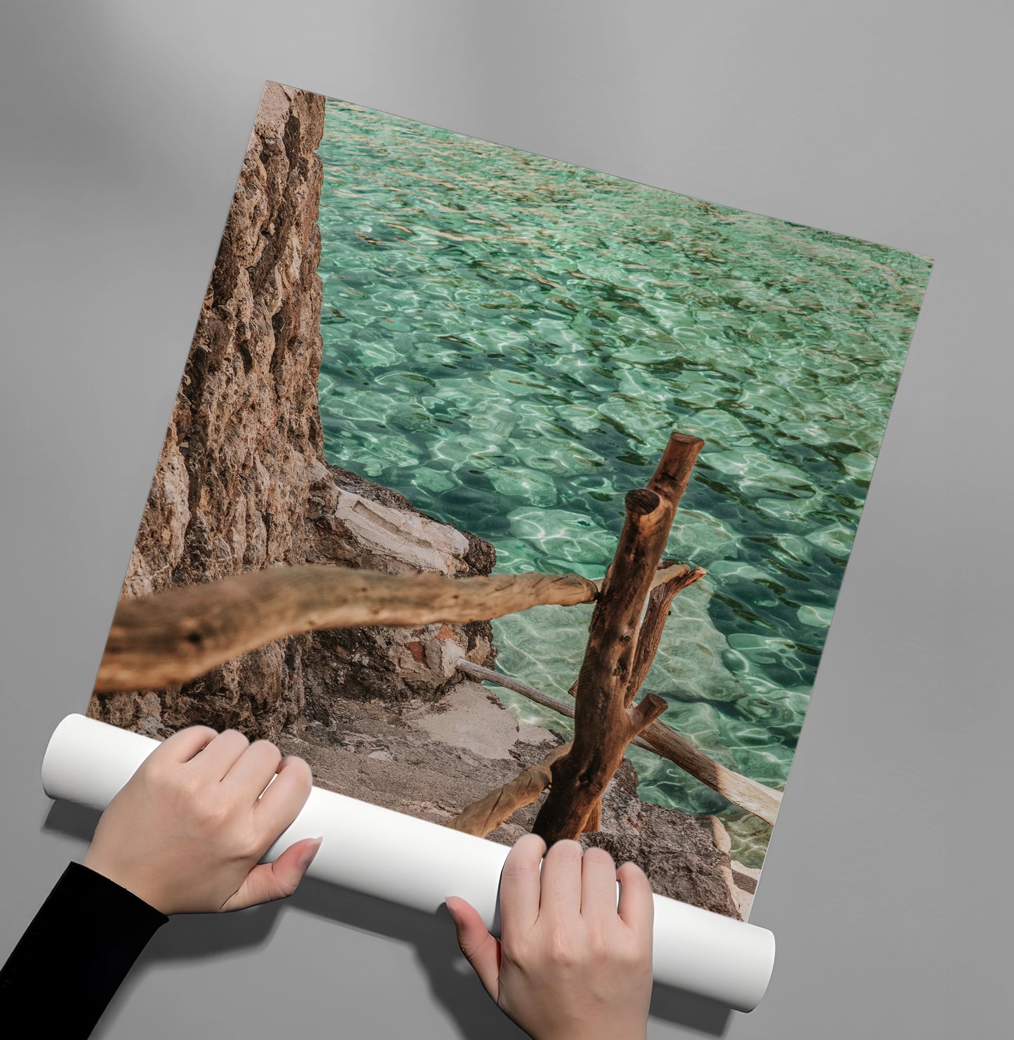 2Turquoise Sea - Poster