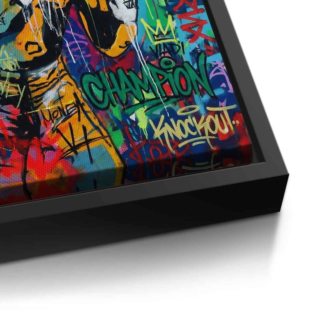 2Tyson Graffiti Pop Art - Canvas