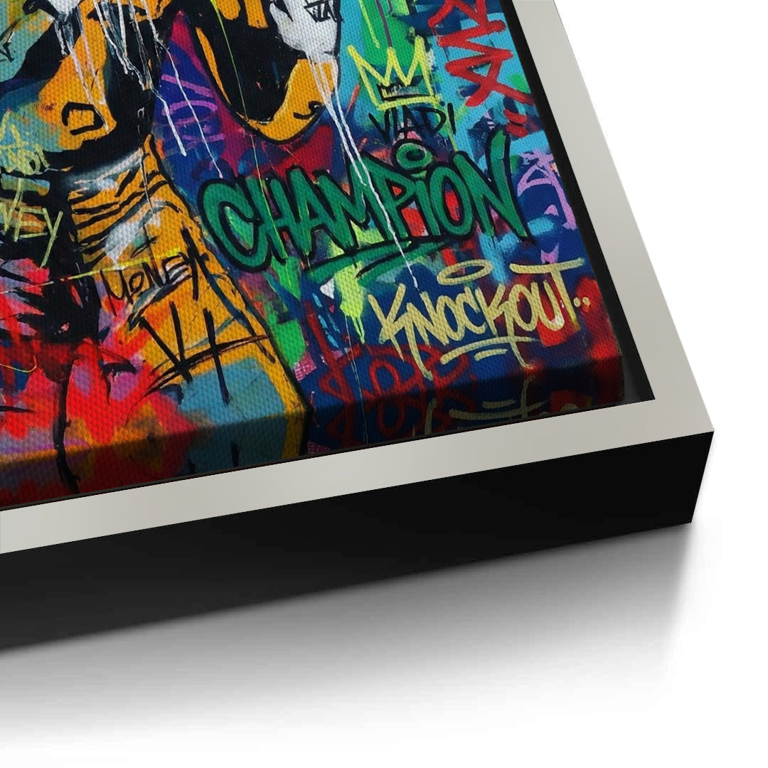 2Tyson Graffiti Pop Art - Canvas