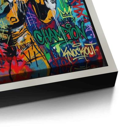 Tyson Graffiti Pop Art - Canvas