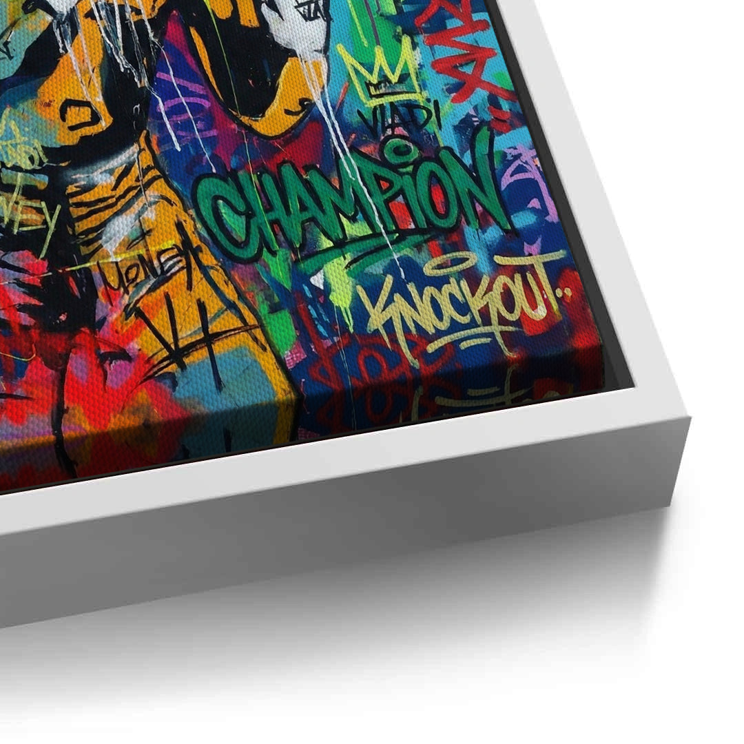 2Tyson Graffiti Pop Art - Canvas