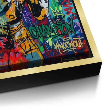 Tyson Graffiti Pop Art - Canvas