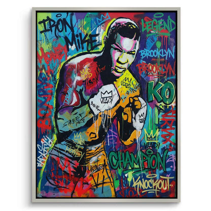 Tyson Graffiti Pop Art - Canvas