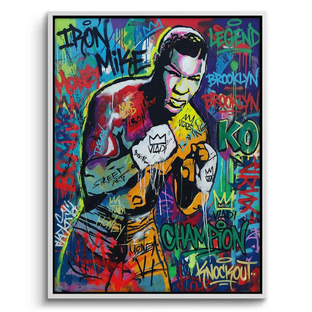 2Tyson Graffiti Pop Art - Canvas