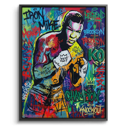 Tyson Graffiti Pop Art - Canvas