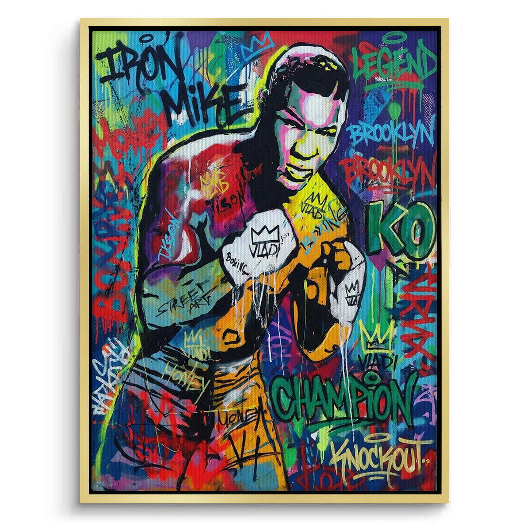2Tyson Graffiti Pop Art - Canvas